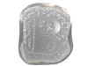 Letter B Concrete Stepping Stone Mold 1204
