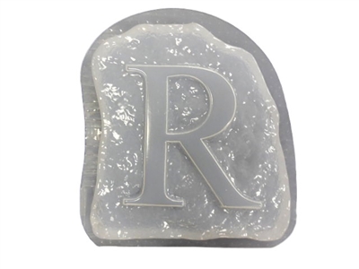 Letter R Concrete Mold 1220