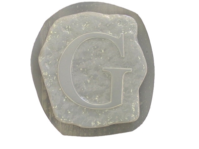 Monogram Alphabet Letter G Mold 1225