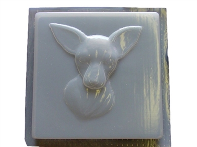 Chihuahua Concrete Stepping Stone Mold 1251