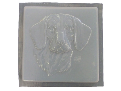 Beagle Concrete Stepping Stone Mold 1252