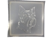 Schnauzer Concrete Stepping Stone Mold 1254