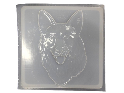 German Shepherd Dog Mold 1257