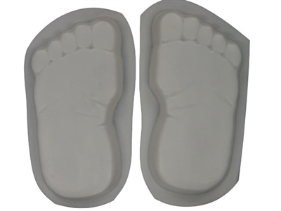 Footprints concrete mold 1260