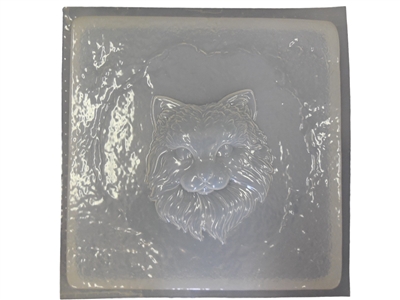 Cat Concrete Stepping Stone Mold 1297