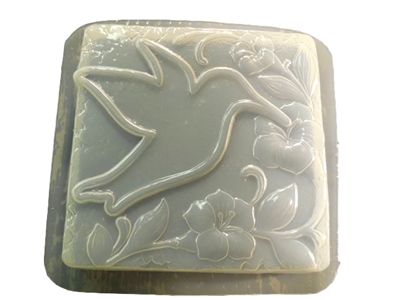 Hummingbird concrete stepping stone mold 1306