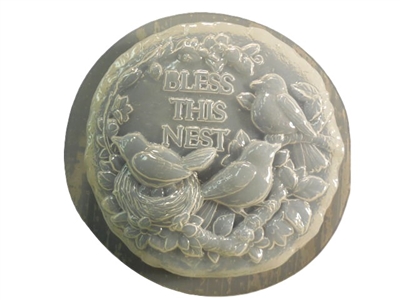 Bird concrete stepping stone mold 1333