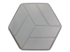 Textured Hexagon Concrete Mold 2004