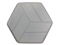 Textured Hexagon Concrete Mold 2004