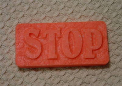 Stop Soap Mold 4636