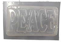 Peace Soap Mold 4654