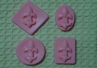 Fleur De Lis Soap Mold 4670