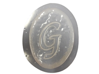 G Monogram Letter Soap Mold 4689