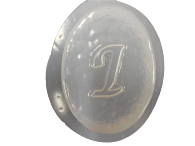 I Monogram Letter Soap Mold 4691