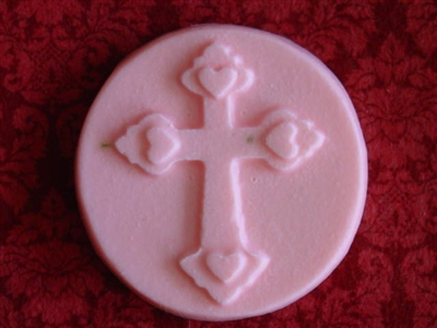 Cross Heart Soap Mold 4729