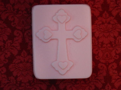 Cross Heart Soap Mold 4733