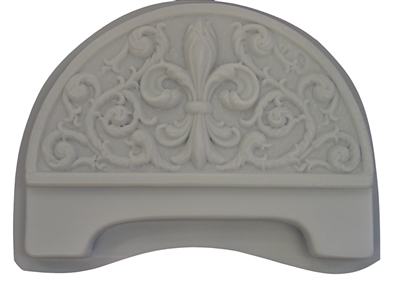 Fleur De Lis Border Concrete Mold 5007