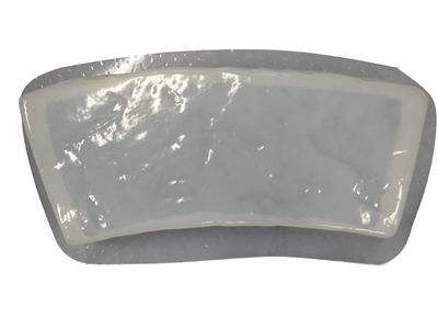 Rock Curved Border Concrete Mold 5015