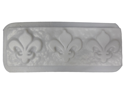 Fleur De Lis Border Concrete Mold 5024