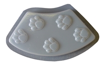 Paw Print Border Concrete Mold 5025