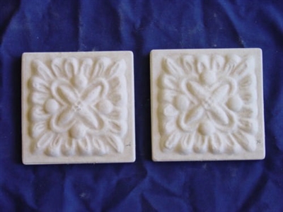 Square Border Tile Plaster Concrete Mold 6005