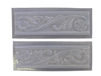 Roman Swirl Tile Plaster or Concrete Mold 6028