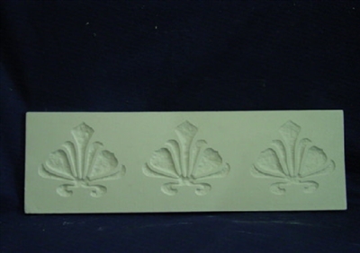 Floral Tile Plaster Concrete Mold 6038