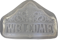 Pineapple welcome plaster concrete mold 7020
