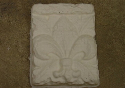 Fleur De Lis Plaster Concrete Mold 7027