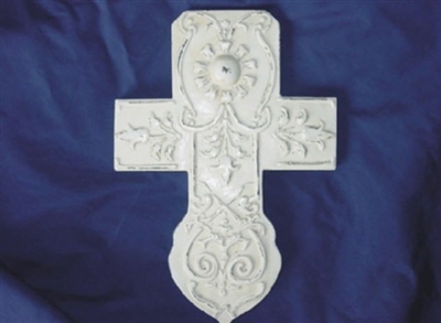 Cross Plaster or Cement Mold 7037