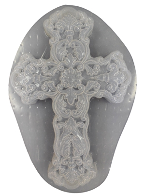 Cross Plaster or Concrete Mold 7045