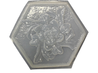 Floral plaster concrete Mold 7076