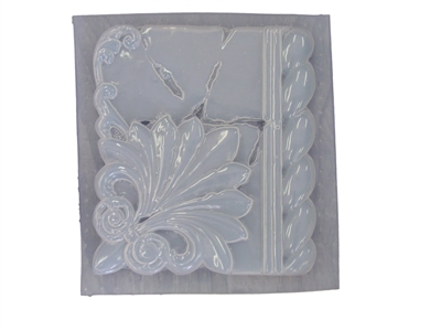 Fleur De Lis Plaster or Concrete Mold 7087