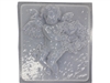 Cherub roses plaster concrete Mold 7125