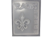 Fleur De Lis Plaster Concrete Mold 7130