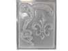 Fleur De Lis Plaster Concrete Mold 7132