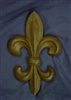 Fleur De Lis Cement Plaster Mold 7161