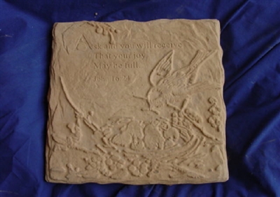 Bird stepping stone concrete Mold 7163