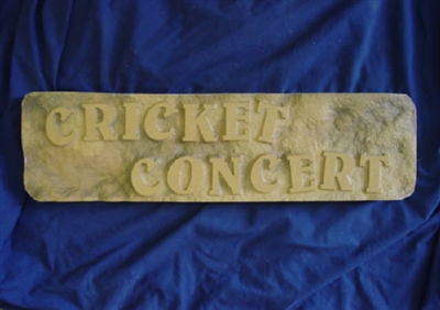 Cricket concert concrete Mold 7176
