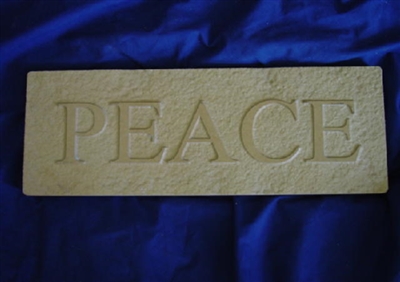 Peace plaster concrete Mold 7180