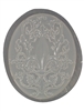 Fleur De Lis plaster concrete Mold 7204