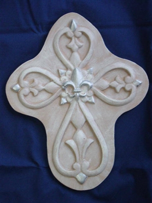 Fleur De Lis Concrete mold 7225