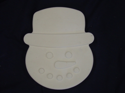 Snowman Plaster or Concrete Mold 7236