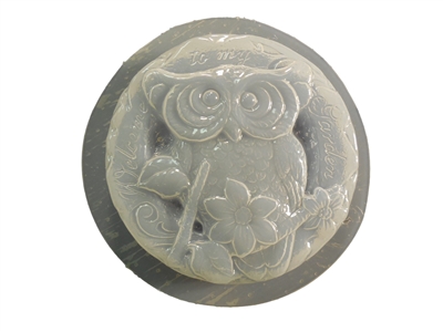 Owl plaster or concrete Mold 7245