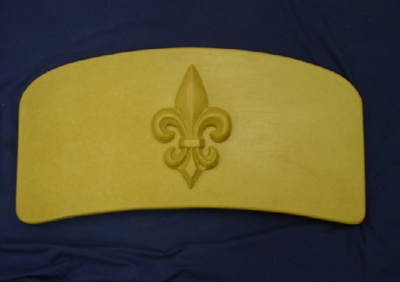 Fleur De Lis Bench Concrete Mold 9012