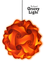 The Original Groovy Light Puzzle Light - Happy Orange