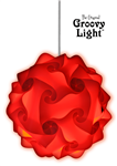 The Original Groovy Light Puzzle Light - Flaming Red