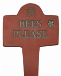 Bees Please Garden Ornament