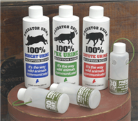 Keep groundhogs, rabbits, skunks, squirrels and chipmunks out of your garden and yard with fox urine all natural repellent