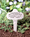 stainless steel botanica labels for the garden